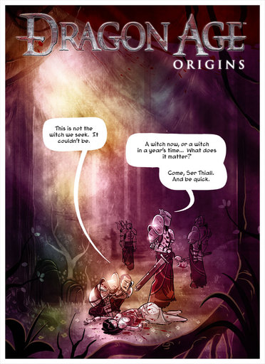 Dragon Age: Начало - Комикс от Penny Arcade
